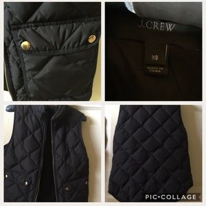 J Crew quilted vest